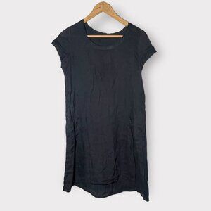 CP SHADES‎ Women's Size XS Elodie Dress Mini Linen Lagenlook Pockets Shift